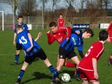S.K.N.W.K. JO16-1 - Hoofdplaat/Biervliet JO16-1 (comp.) voorjaar seizoen 2021-2022 (35/86)